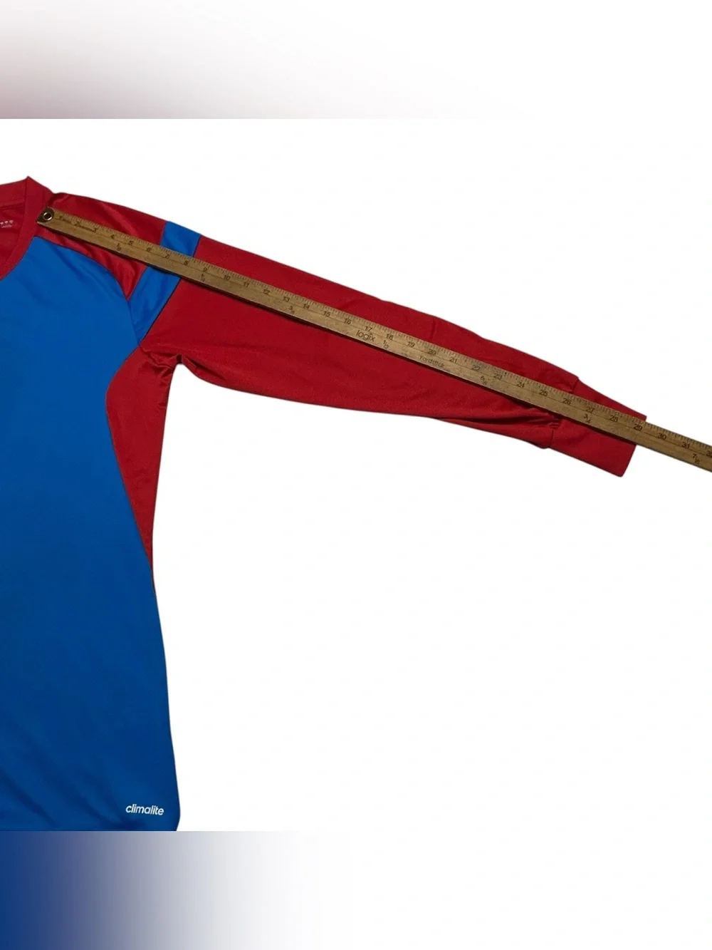 Adidas Climalite Mens Size S Goalkeeper Jersey Soccer Padded Elbow Long Sleeve